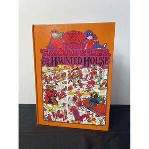 Find Freddie & Lisa in the Haunted House 1991 Childrens Hidden Object Book A‎